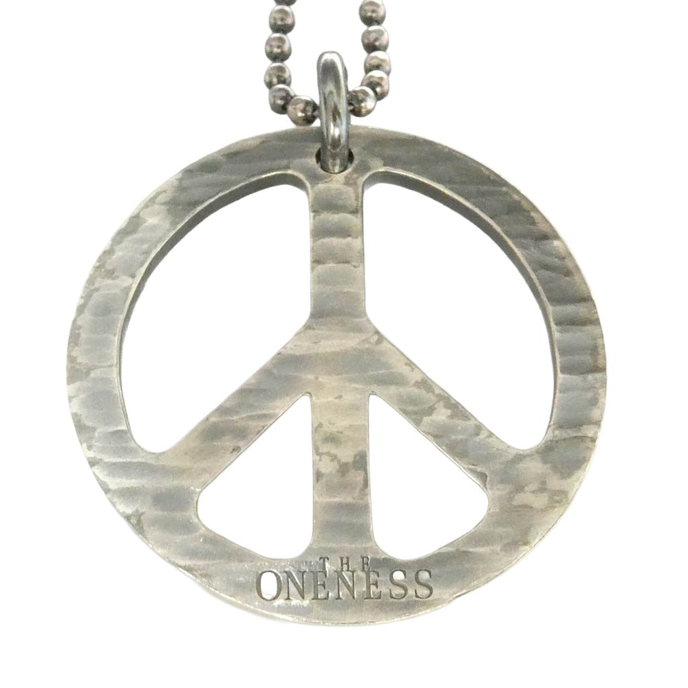 ザワンネス SGZ-PEACE Necklace ピースマーク ネックレス シルバー系【中古】
