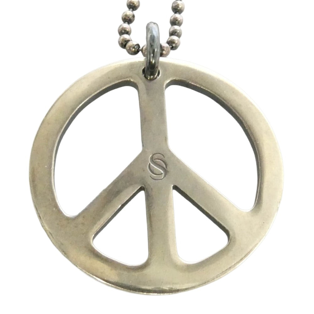 ザワンネス SGZ-PEACE Necklace ピースマーク ネックレス シルバー系【中古】