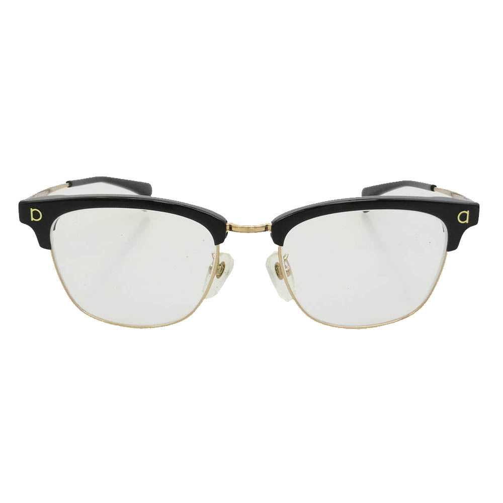 フォーナインズ Salvatore Ferragamo サルヴァトーレフェラガモ FERRAGAMO サルヴァトーレフェラガモ SF9004 ガンチーニヒンジ 度入り アイウェア サーモント 眼鏡 ブラック系 52□18 144【中古】