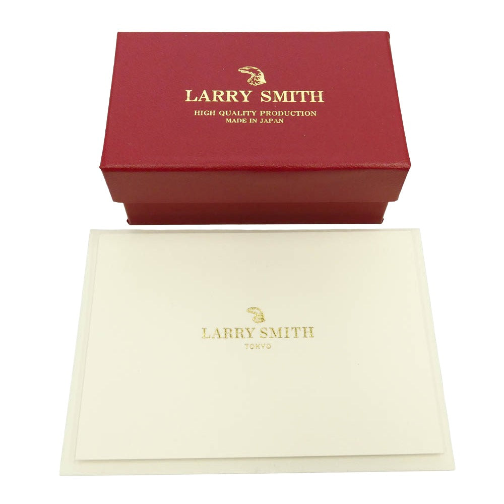 LARRY SMITH ラリースミス EFNL-0047 ギャランティ付属 18K EAGLE HEAD KAZEKIRI FEATHER 18Kイーグルヘッド カゼキリ フェザー ペンダントトップ Lサイズ シルバー系 ゴールド系【中古】