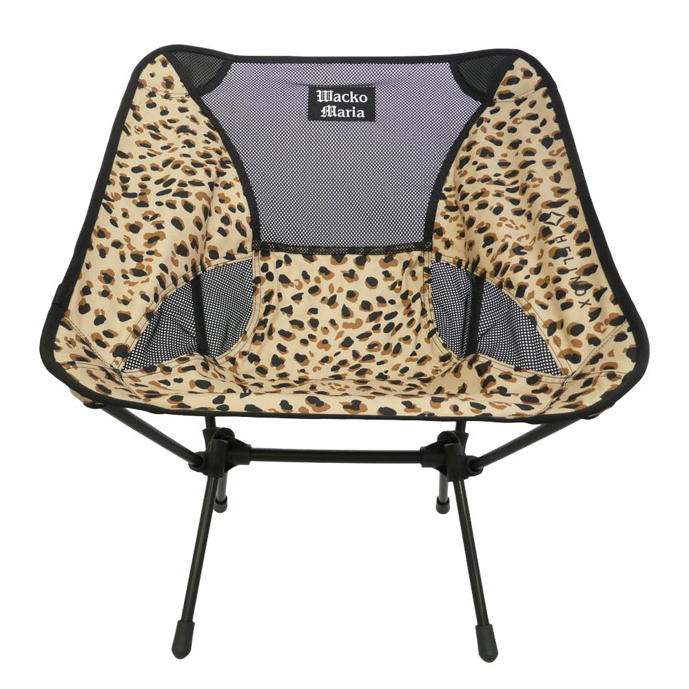 WACKO MARIA ワコマリア 24SS HELINOX-WM-GG01 HELINOX CHAIR ONE ヘリノックス チェアワン レオパード 椅子 アウトドアチェア マルチカラー系【新古品】【未使用】【中古】