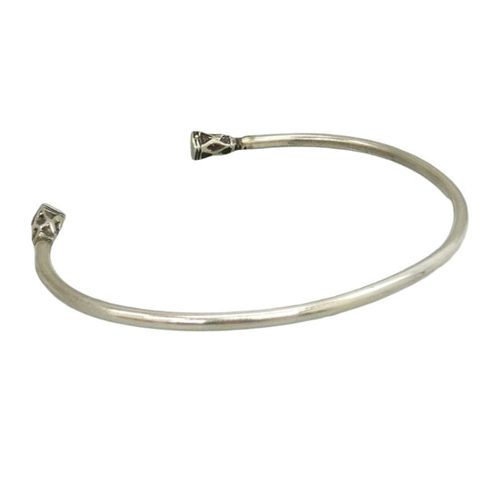 アダワット トゥアレグ Thin ブレスレット バングル シルバー系【中古】