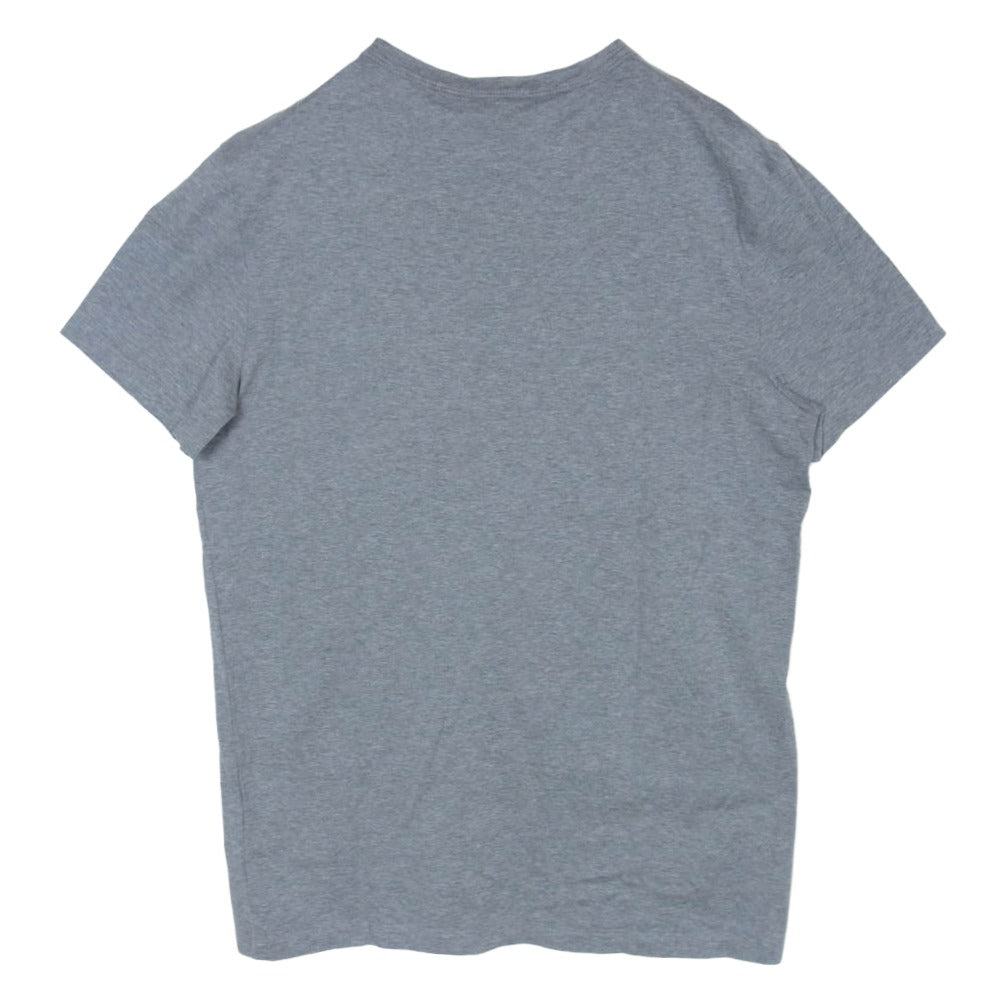 MONCLER モンクレール D20918032500 8390Υ MAGLIA ダブルロゴワッペン 半袖 Tシャツ グレー系 M【中古】