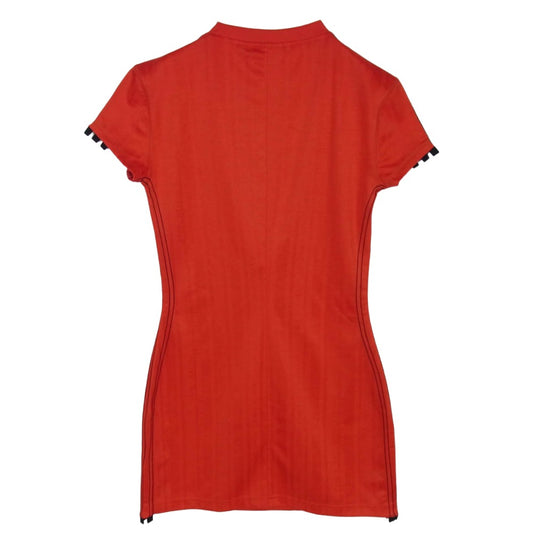 adidas アディダス Alexander Wang アレキサンダーワン Alexander Wang アレキサンダーワン AW Dress W ジャージ ワンピース レッド系 XS【中古】