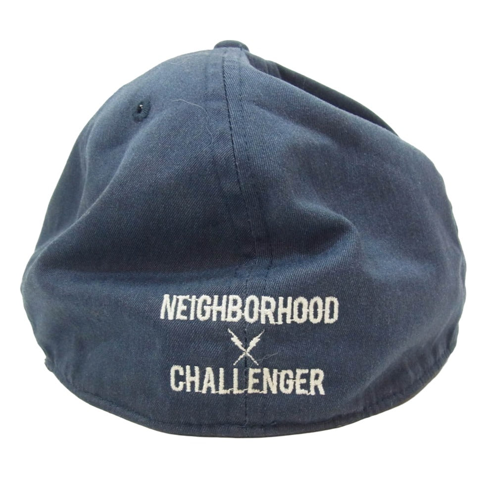 NEIGHBORHOOD ネイバーフッド CHALLENGER チャレンジャー CHALLENGER チャレンジャー キャップ 帽子 ネイビー系【中古】