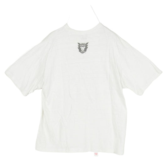 HUMAN MADE ヒューマンメイド × STUDIO SEVEN スタジオセブン Bee Logo T-Shirt ビー 蜂 ロゴ Tシャツ 半袖 カットソー ホワイト系 XL【中古】