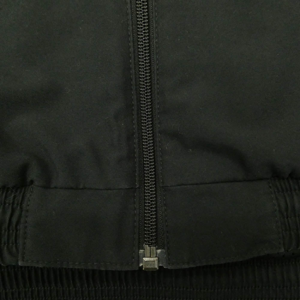 adidas アディダス DP0875 × GOSHA RUBCHINSKIY ゴーシャラブチンスキー WOVEN JACKET ロゴプリント ウーブン フーデッド トラック ジャケット ブルゾン ブラック系 O【中古】