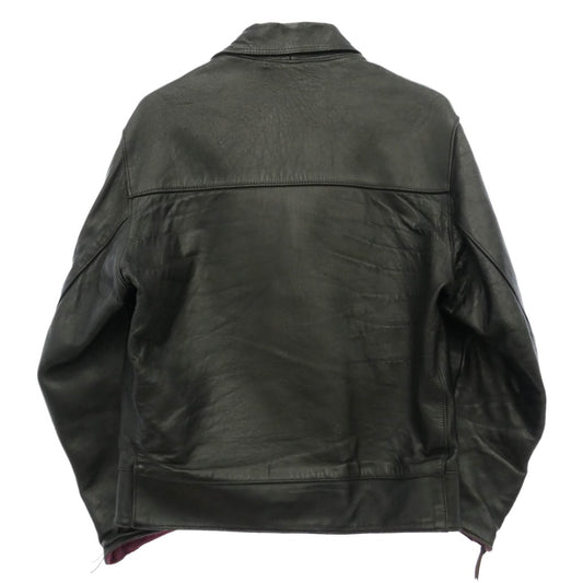 BELSTAFF ベルスタッフ ダブル レザー ライダース ジャケット ブラック系【中古】