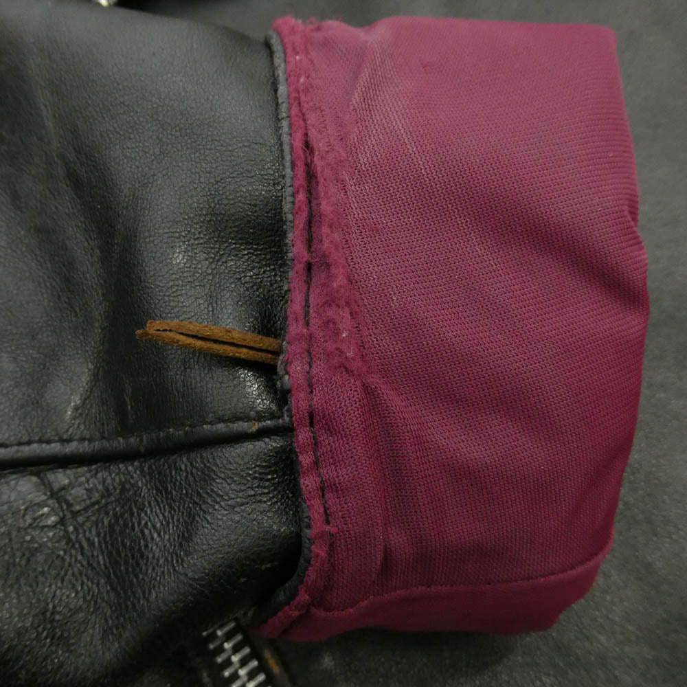 BELSTAFF ベルスタッフ ダブル レザー ライダース ジャケット ブラック系【中古】