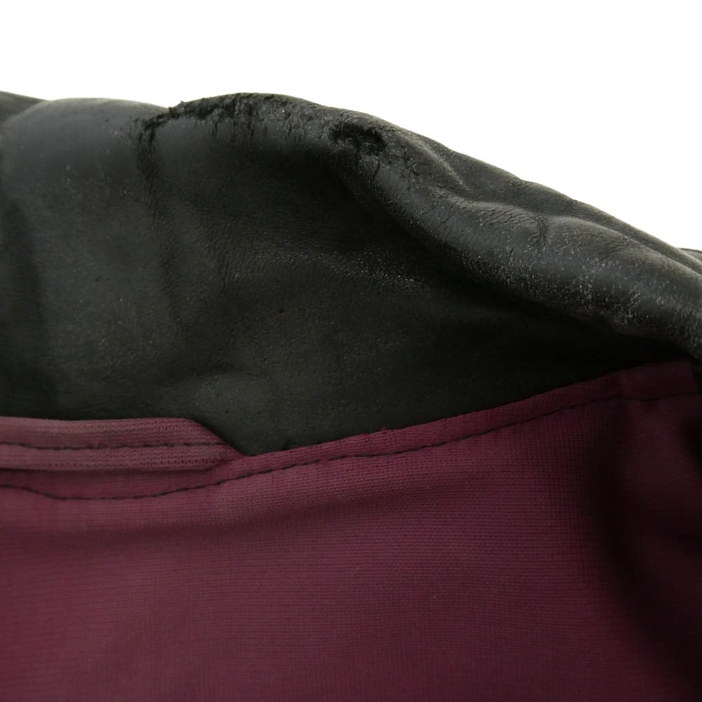 BELSTAFF ベルスタッフ ダブル レザー ライダース ジャケット ブラック系【中古】