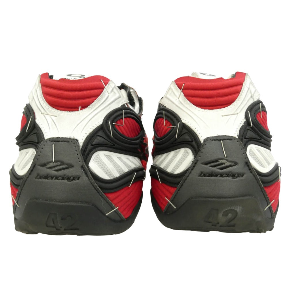 BALENCIAGA バレンシアガ 26SS 841506 Soleless Sneakers ローカット スニーカー レッド系 27.5cm【中古】