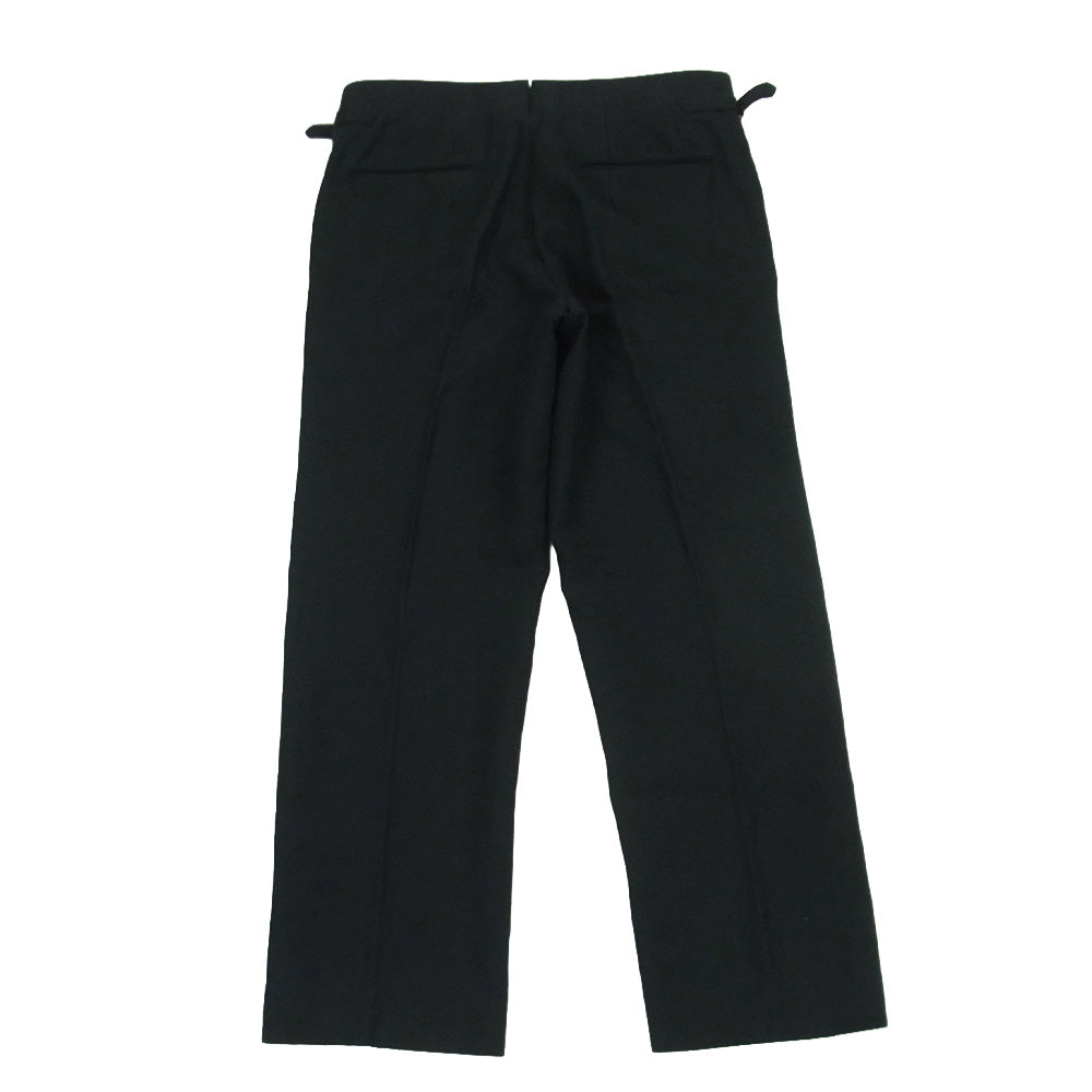ヒッチマントラウザーズクラブ KB-757 Bespoke trousers ビスポークトラウザーズ リネン パンツ ブラック系 46【中古】