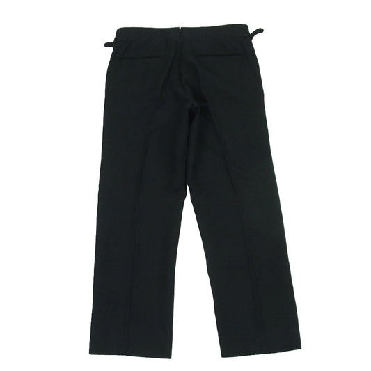 ヒッチマントラウザーズクラブ KB-757 Bespoke trousers ビスポークトラウザーズ リネン パンツ ブラック系 46【中古】