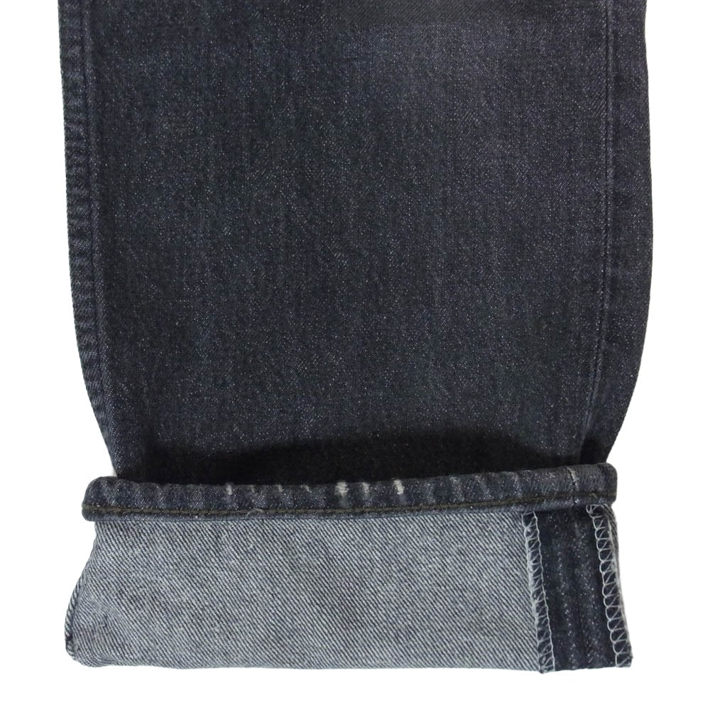 Levi's リーバイス ユーロリーバイス 501 ブラックデニム パンツ ジーンズ ブラック系 33【中古】