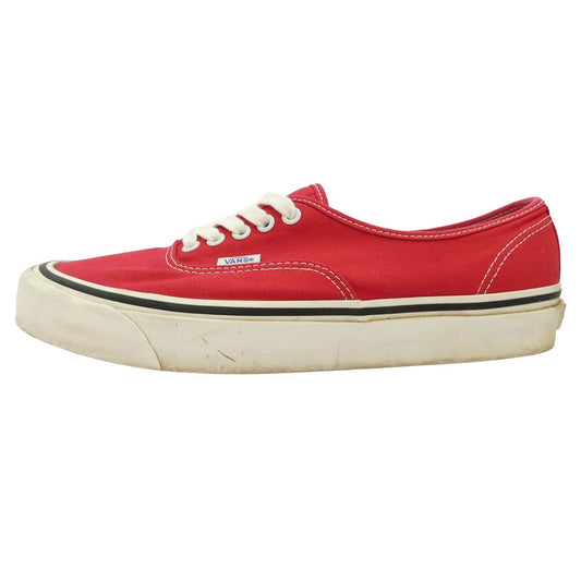 VANS バンズ VN0A38ENMR9 AUTHENTIC 44 DX オーセンティック デラックス アナハイムファクトリー スニーカー レッド系 ホワイト系 28cm【中古】