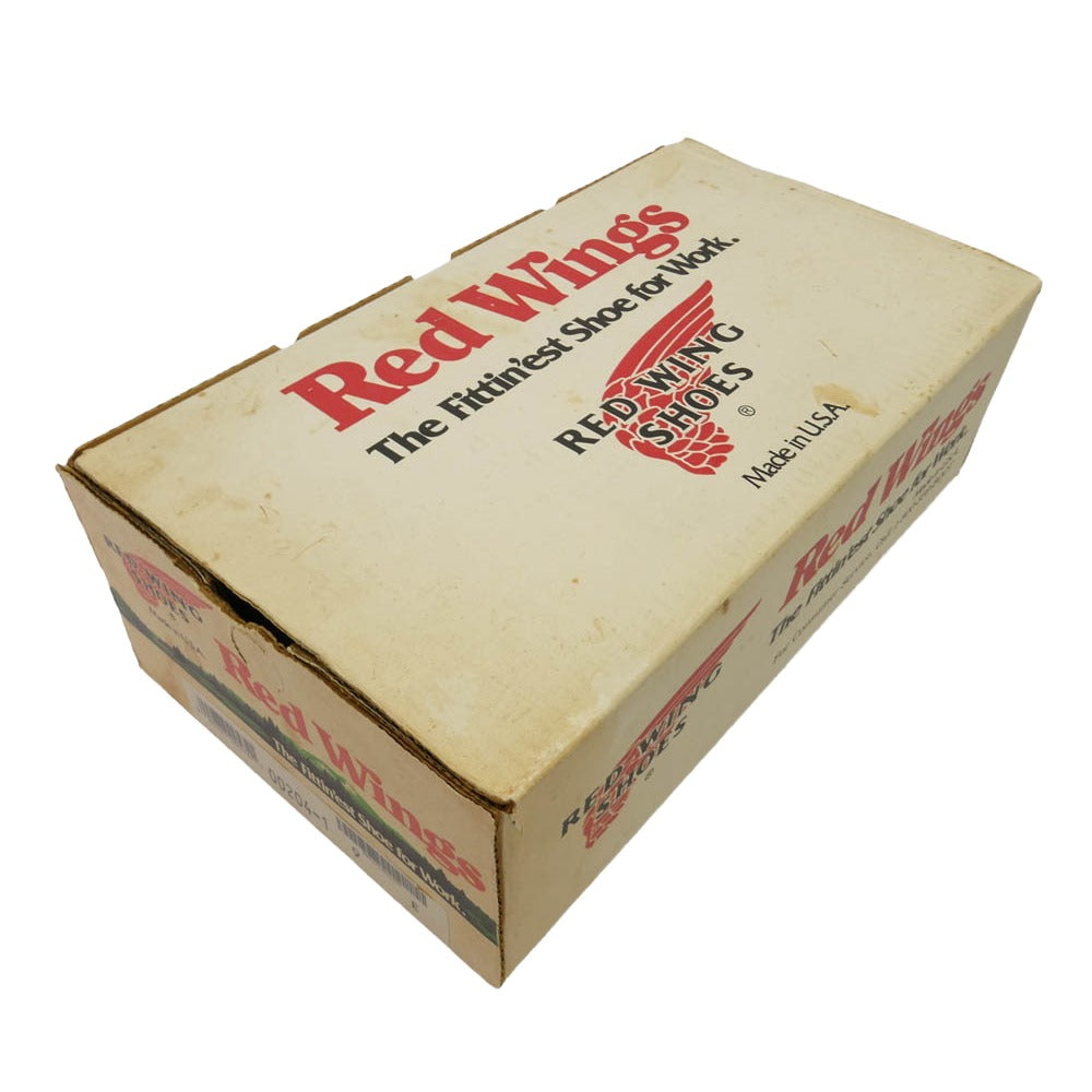 RED WING レッドウィング 204 刺繍羽タグ スーパーソール モックトゥ ワークブーツ ブラウン系 US9E【中古】