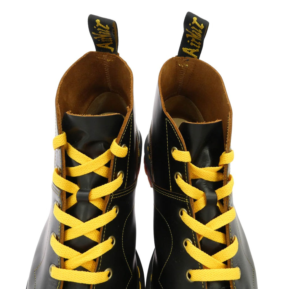 Dr.Martens ドクターマーチン 16054001 CHURCH チャーチ モンキー レザー ブーツ ブラック系 UK10【中古】