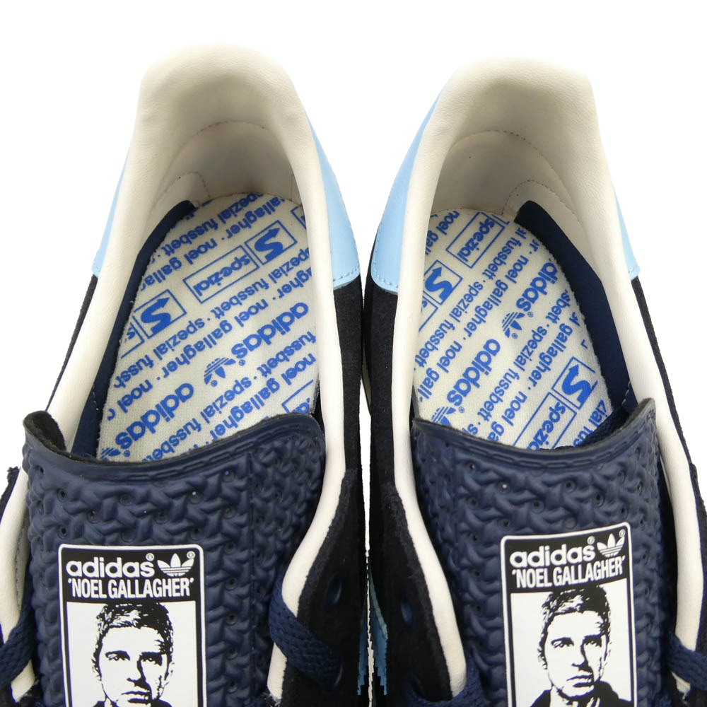 adidas アディダス JR4877 x Oasis オアシス Marathon SPZL Noel Gallagher マラソン スペツィアル ノエルギャラガー スニーカー ブラック系 30cm【極上美品】【中古】
