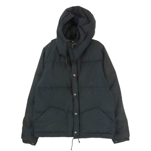 SIERRA DESIGNS シエラデザイン 60/40クロス フーディー 無地 ダウンジャケット ブラック系 M【中古】