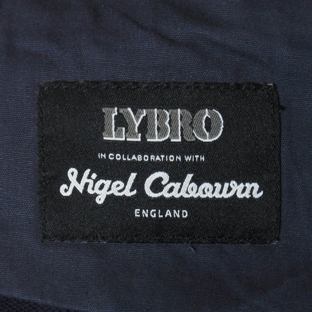 Nigel Cabourn ナイジェルケーボン 8011150000 FOUR PLEAT PANT ダック地 2タック パンツ ネイビー系 32【中古】