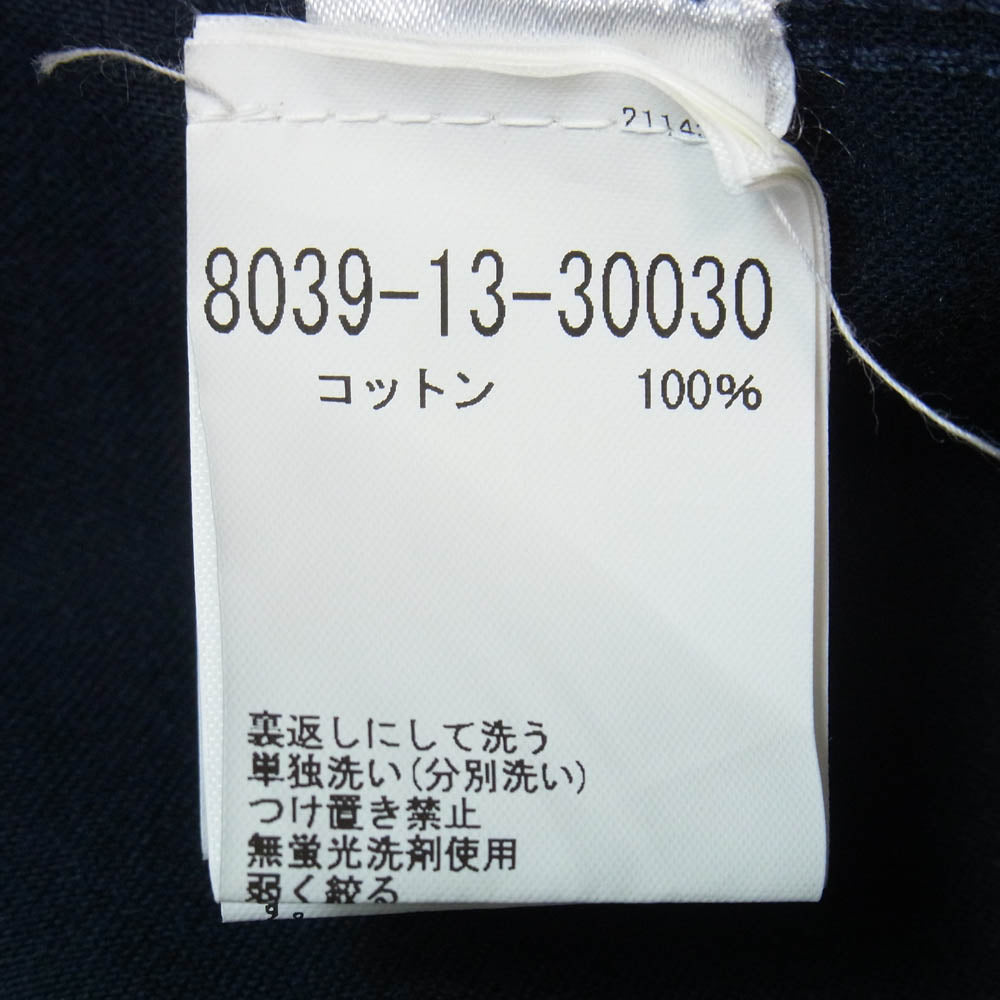 Nigel Cabourn ナイジェルケーボン 8039-13-30030 LYBRO Hooded Chore Jacket ライブロ デニム切替 モールスキン フーデッド チョア ジャケット インディゴブルー系 48【中古】