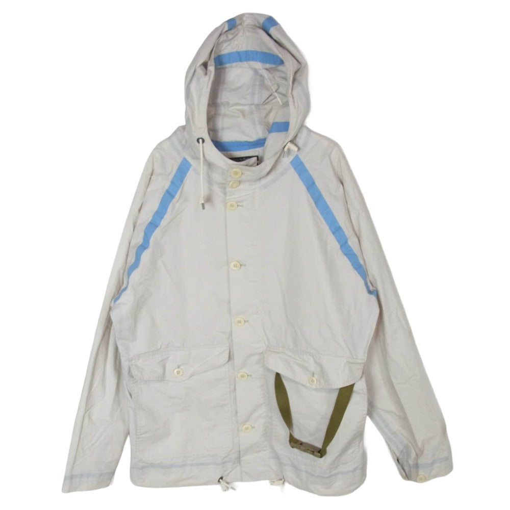 Nigel Cabourn ナイジェルケーボン 英国製 ベンタイルコットン パッカブル ジャケット マウンテンパーカー ベージュ系 48【中古】