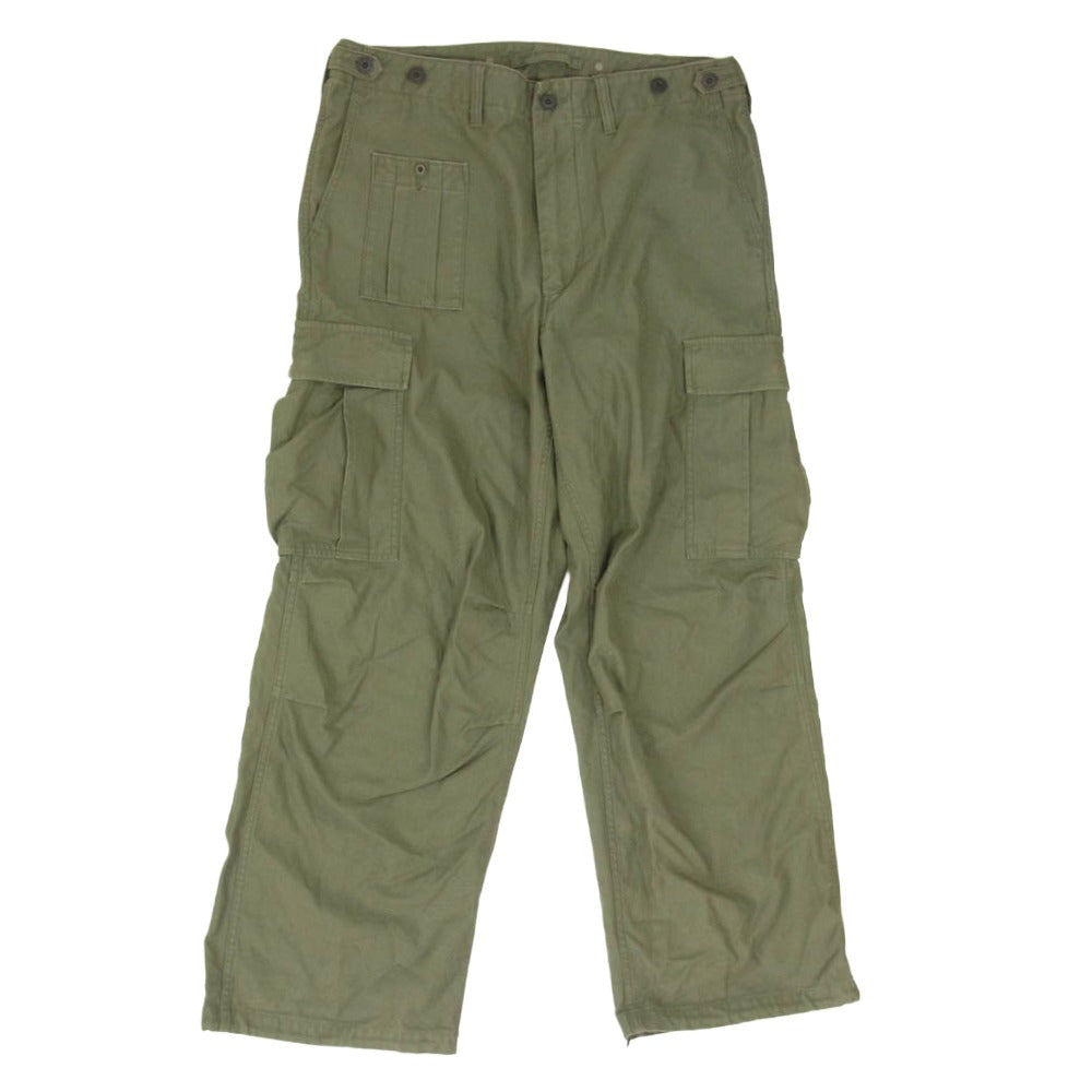 Nigel Cabourn ナイジェルケーボン 8042-00-50012 ARMY CARGO PANT アーミーカーゴパンツ カーキ系 36【中古】