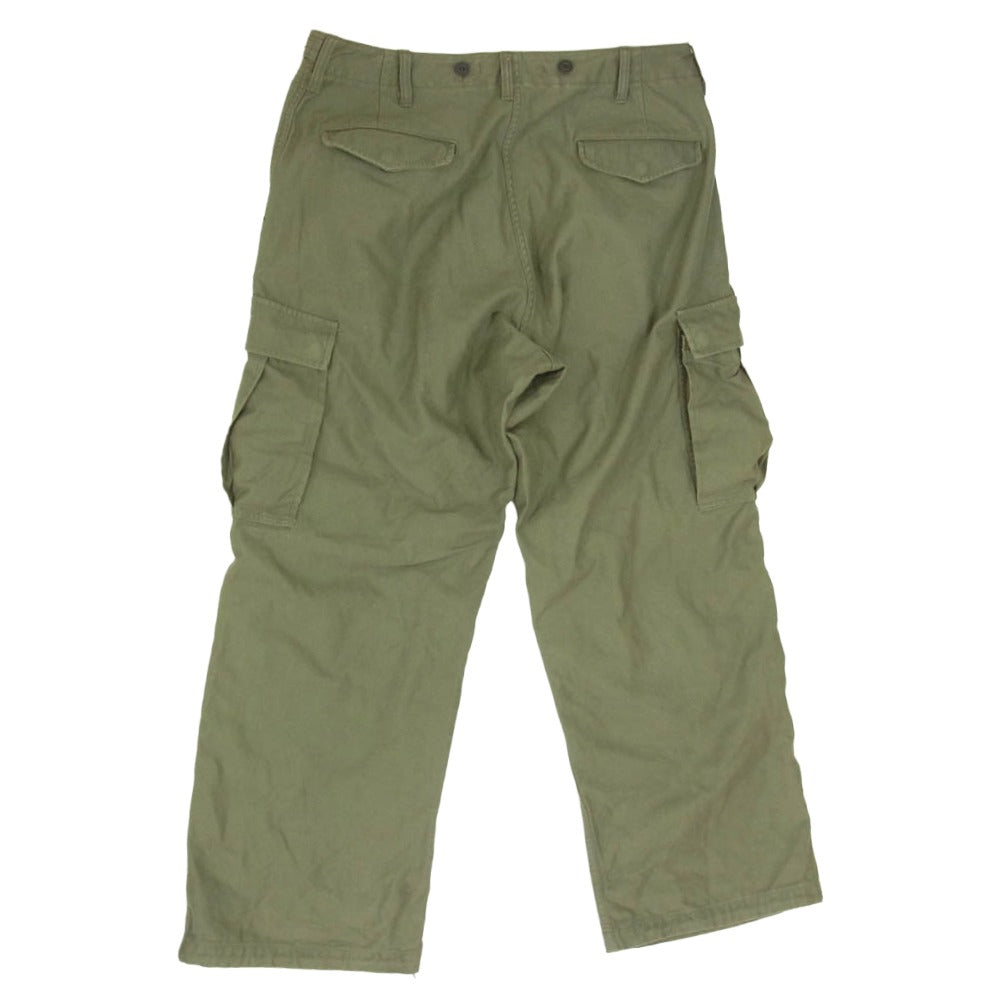 Nigel Cabourn ナイジェルケーボン 8042-00-50012 ARMY CARGO PANT アーミーカーゴパンツ カーキ系 36【中古】