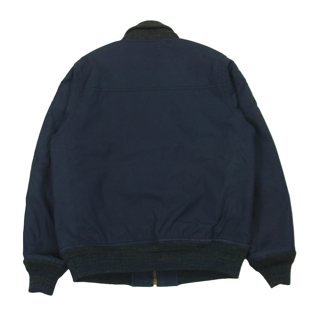 Nigel Cabourn ナイジェルケーボン 8010030800 J.S.HOMESTEAD別注 THE DRAWING ROOM UTILITY JKT ユーティリティ ジャケット ネイビー系 48【中古】