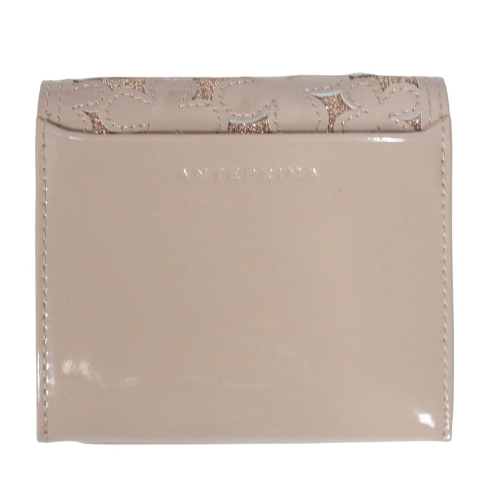 ANTEPRIMA アンテプリマ 10889-33 フォラータ2 二つ折り財布 ウォレット ピンク系【極上美品】【中古】