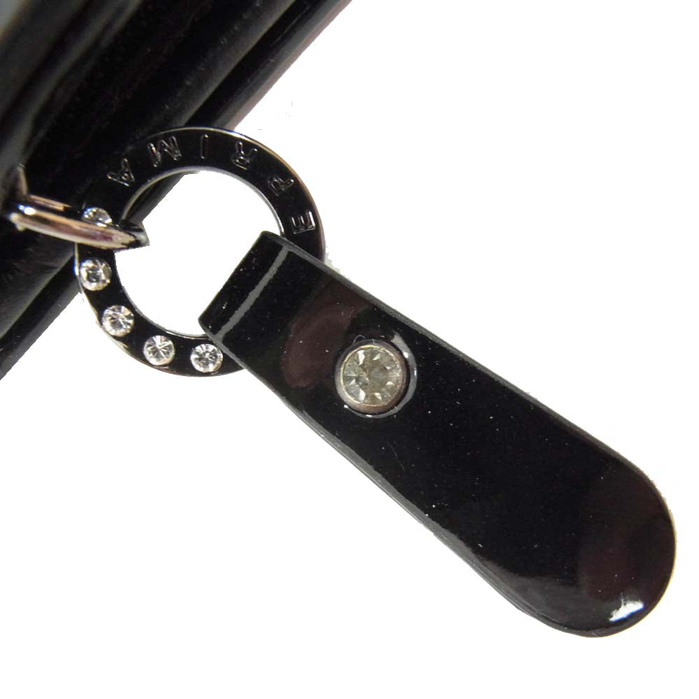 ANTEPRIMA アンテプリマ 10857-10 フォラータ2 長財布 ウォレット ブラック ブラック系【極上美品】【中古】