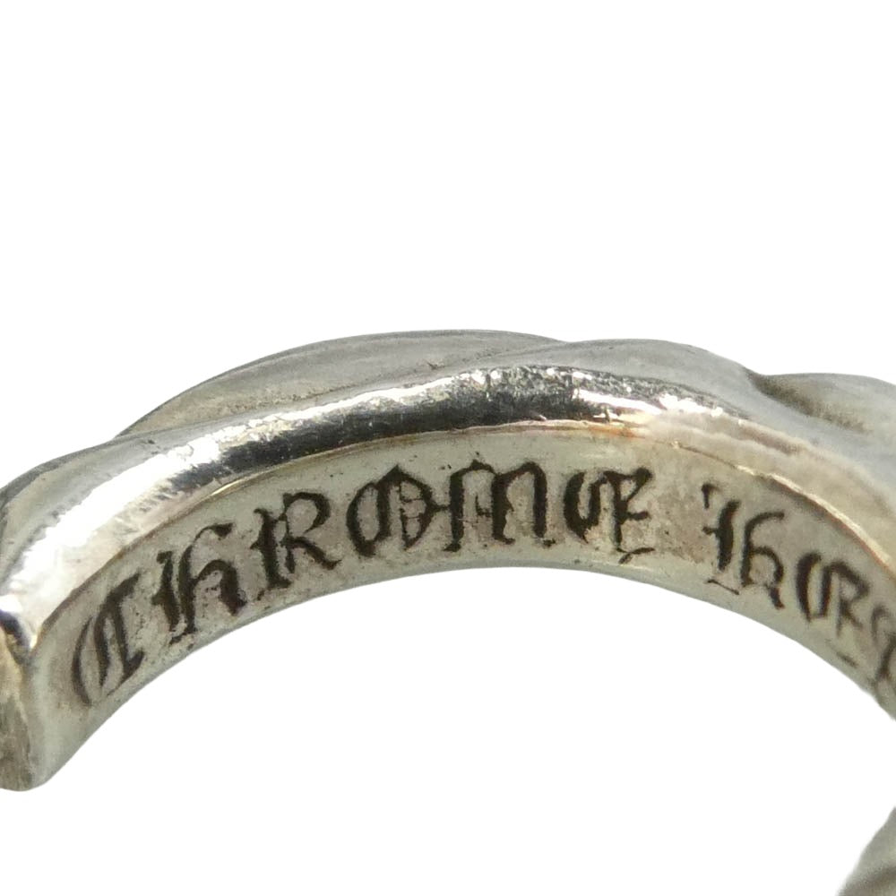 CHROME HEARTS クロムハーツ（原本無） HOOP SCROOL 1 スクロール フープ ピアス シルバー系【中古】
