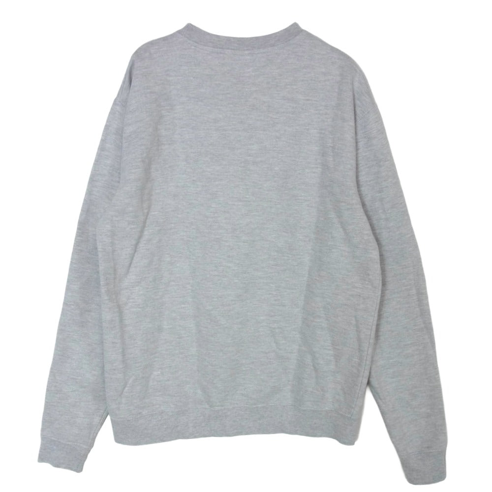 アンチ ソーシャル ソーシャル クラブ 20SS SS3000P anti social social club アンチ ソーシャル ソーシャル クラブ クルー スウェット グレー系 S【中古】
