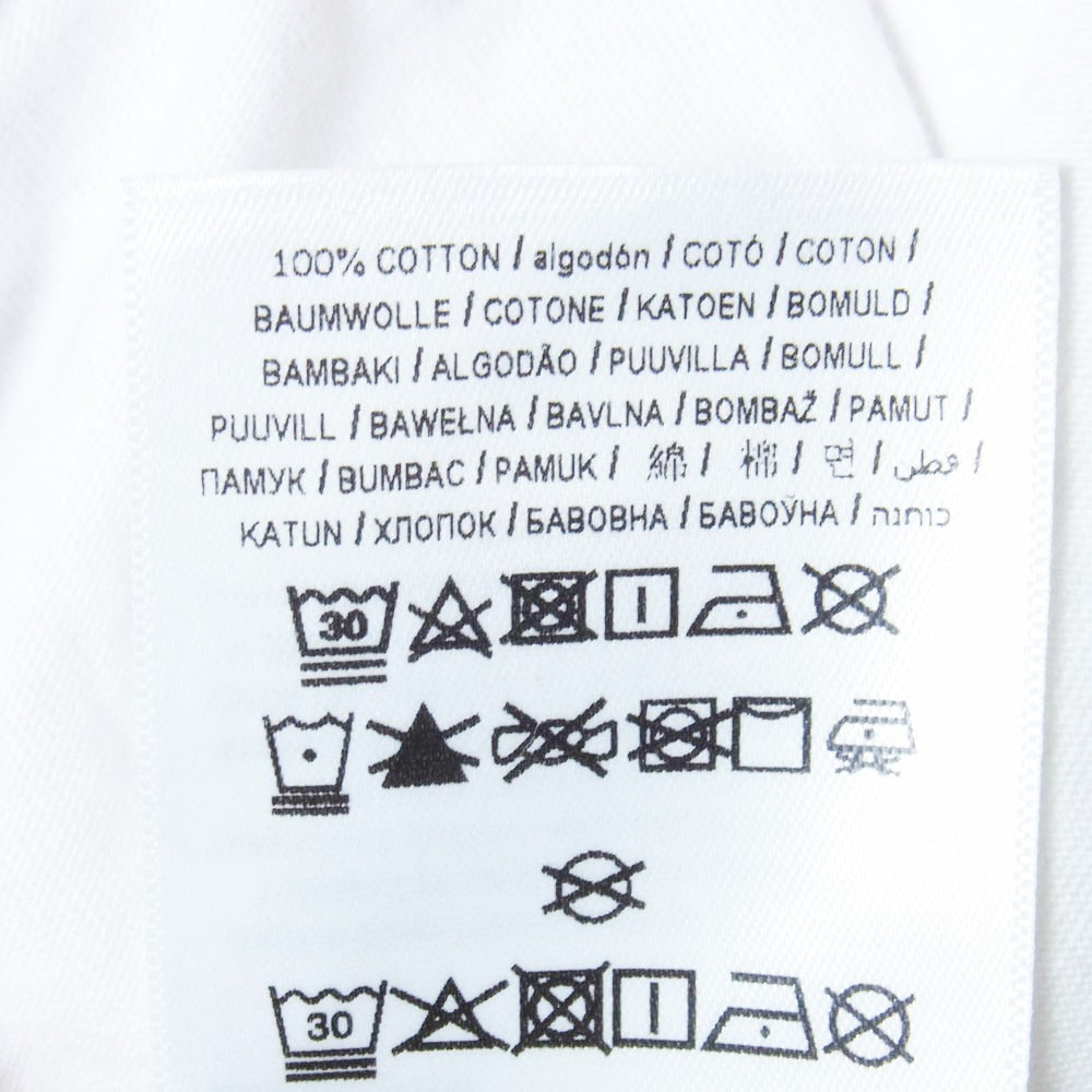 HYSTERIC GLAMOUR ヒステリックグラマー Guess ゲス × GUESS JEANS Icon Tee ゲスジーンズ アイコン 半袖 Tシャツ ホワイト系 S【中古】