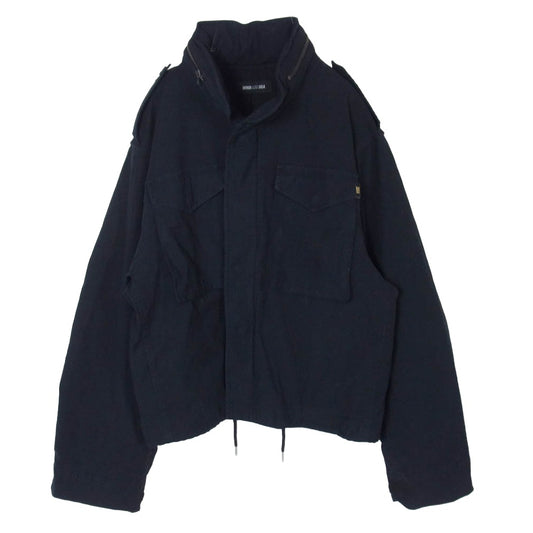 WIND AND SEA ウィンダンシー 25AW wds-o-clcl-25-q3-jk-06 M-65 Jacket ミリタリー フィールド ジャケット ダークネイビー系 M【中古】