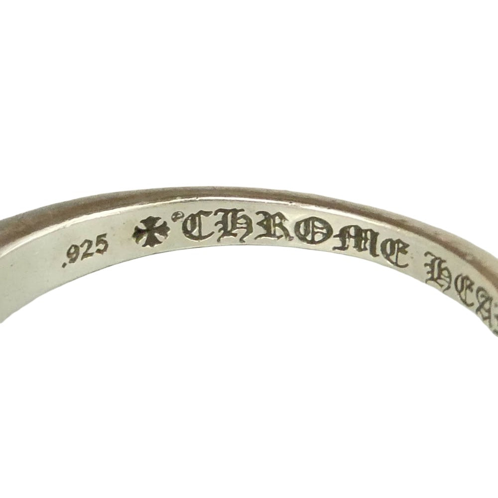 CHROME HEARTS クロムハーツ（原本無） BABY CLASSIC ベイビー クラシック フローラルクロス リング シルバー系 20号【中古】