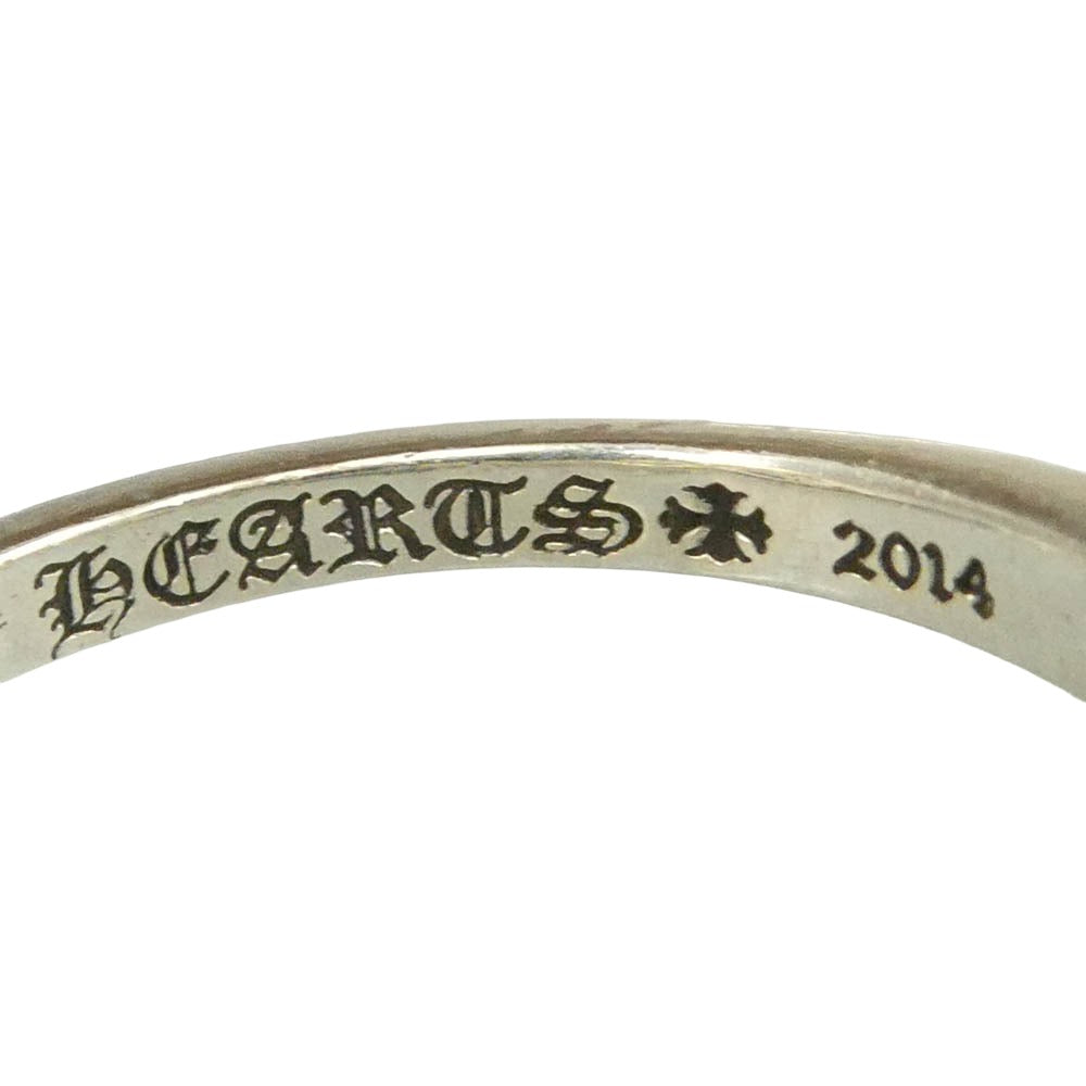 CHROME HEARTS クロムハーツ（原本無） BABY CLASSIC ベイビー クラシック フローラルクロス リング シルバー系 20号【中古】