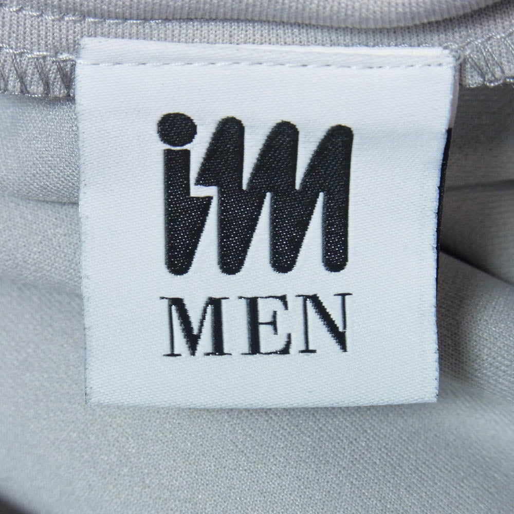 ISSEY MIYAKE イッセイミヤケ LA41JK140 im MEN GEOMETRY PLATING JERSEY ジオメトリー プレーティング ジャージー Tシャツ カットソー グレー系 3【中古】