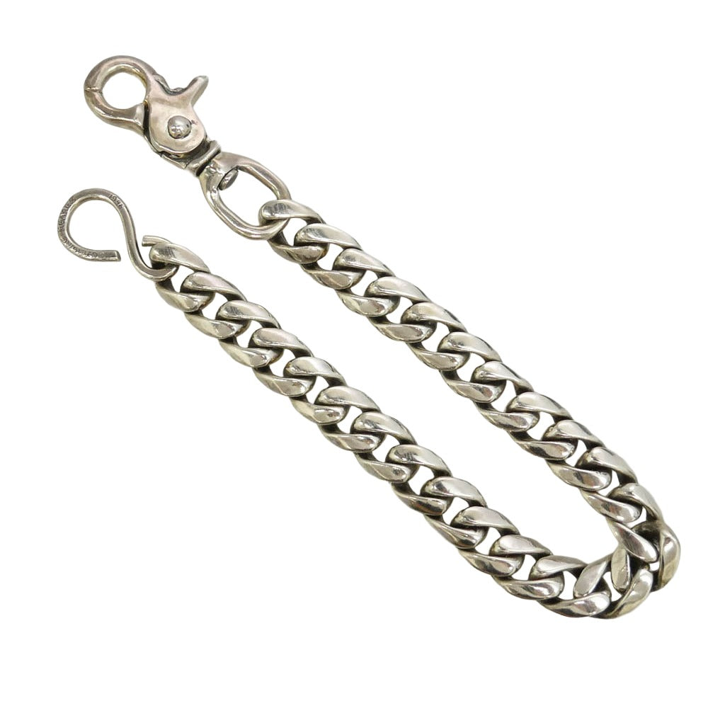 CHROME HEARTS クロムハーツ（原本有） CLASSIC SHORT-S 1クリップ ショート クラシックリンク ウォレットチェーン シルバー系【中古】