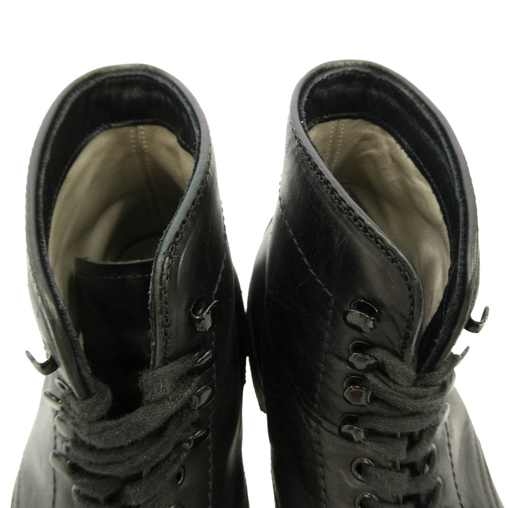 ALDEN オールデン 45491H TANKER BOOT Arknets 別注 クロムエクセル ミリタリーラスト プランテンションソール タンカーブーツ ブラック系 6.5【中古】