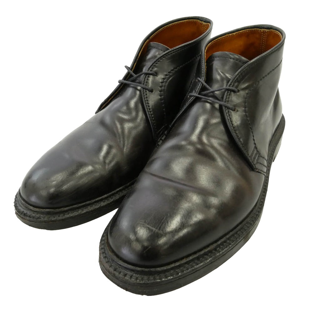 ALDEN オールデン 1340 Chukka Boot Cordovan コードバン レザー チャッカブーツ ダークブラウン系 6.5【中古】
