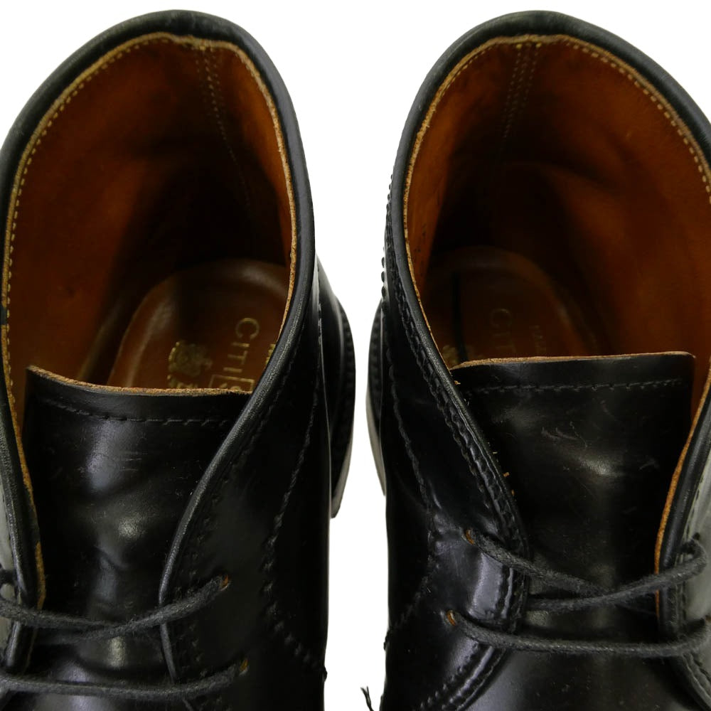 ALDEN オールデン 1340 Chukka Boot Cordovan コードバン レザー チャッカブーツ ダークブラウン系 6.5【中古】