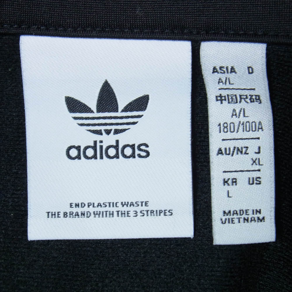 adidas アディダス IA6340 M FIREBIRD TT クラシックス ファイヤーバード トラック ジャケット ブラック系 L【中古】