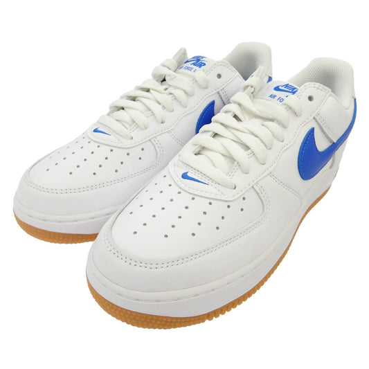 NIKE ナイキ 22SS DJ3911-101 Air Force 1 Low Color of the Month Blue エアフォース1 ロー カラー オブ ザ マンス ブルー スニーカー ホワイト系 ブルー系 26cm【極上美品】【中古】