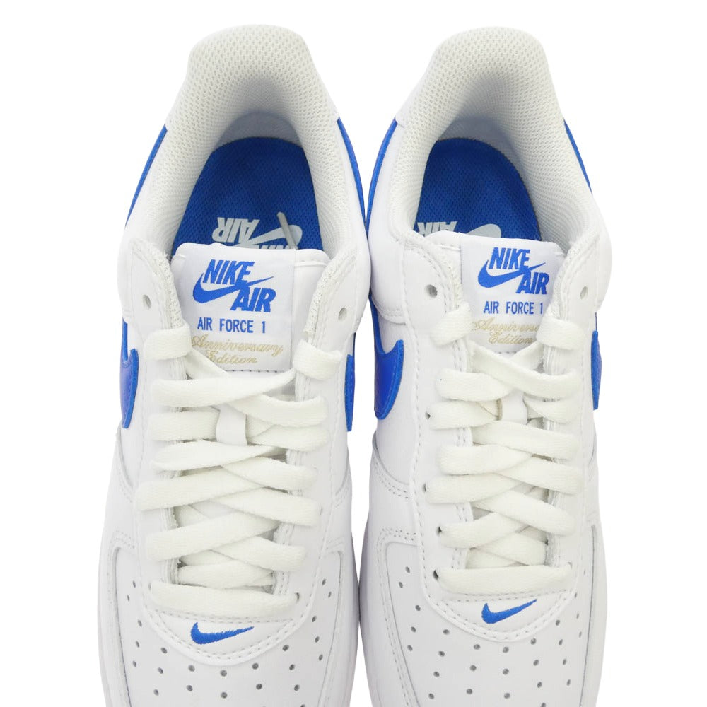 NIKE ナイキ 22SS DJ3911-101 Air Force 1 Low Color of the Month Blue エアフォース1 ロー カラー オブ ザ マンス ブルー スニーカー ホワイト系 ブルー系 26cm【極上美品】【中古】