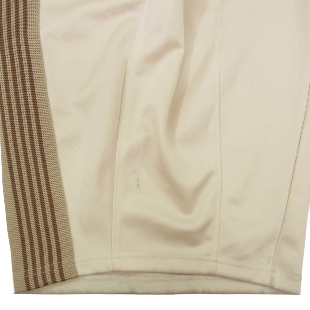 Needles ニードルス QV1661 THE GALLERY BOX 別注モデル H.D. Track Pant ヒザデル トラック パンツ オフホワイト系 M【中古】