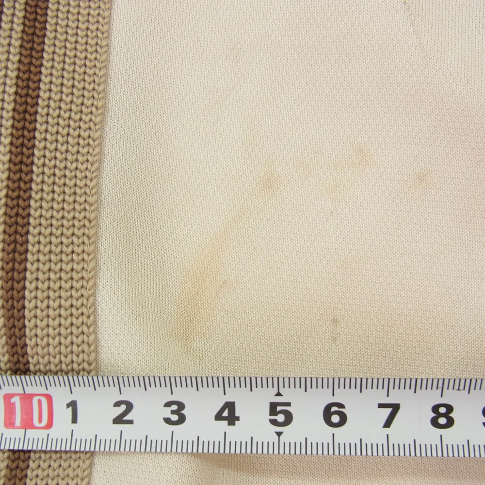 Needles ニードルス QV1661 THE GALLERY BOX 別注モデル H.D. Track Pant ヒザデル トラック パンツ オフホワイト系 M【中古】