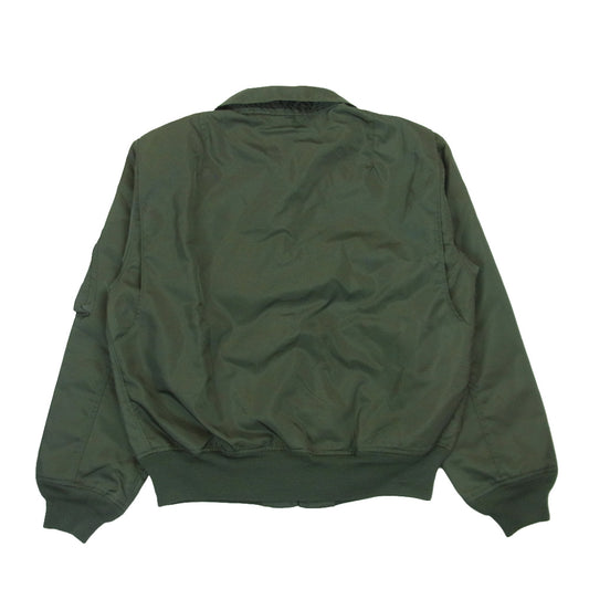 米軍 CWU-36P アメリカ軍 ミリタリー ブルゾン アウター フライト ジャケット グリーン系 サイズ表記なし【中古】