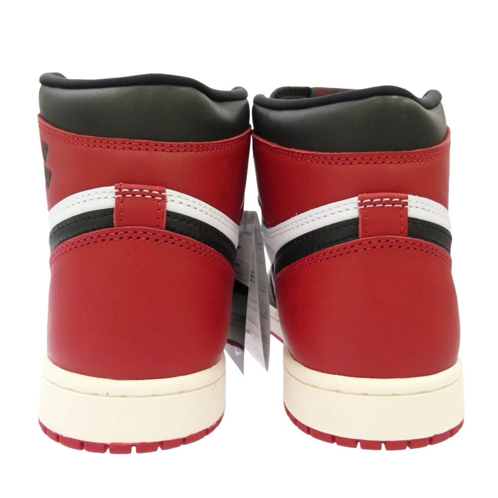 NIKE ナイキ DZ5485-106 Air Jordan 1 Retro High OG Black Toe Reimagined エアジョーダン1 レトロ ハイ OG ブラックトゥ リイマジンド ハイカットスニーカー マルチカラー系 26cm【新古品】【未使用】【中古】