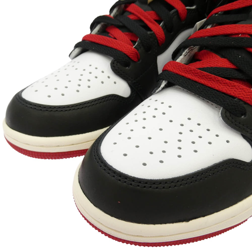 NIKE ナイキ DZ5485-106 Air Jordan 1 Retro High OG Black Toe Reimagined エアジョーダン1 レトロ ハイ OG ブラックトゥ リイマジンド ハイカットスニーカー マルチカラー系 26cm【新古品】【未使用】【中古】